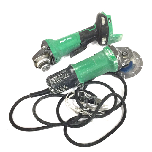 Hi-koki G13S6 125mm 電気ディスクグラインダ G3610DD コードレスディスクグラインダ セット