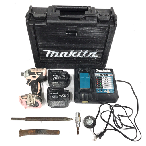 makita マキタ TD137D 充電式 インパクトドライバ バッテリー 充電器 ハードケース付き